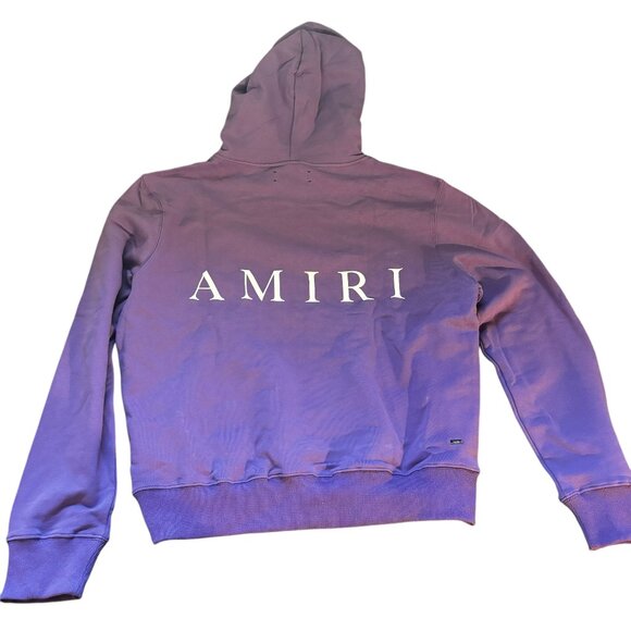 AMIRI Purple 'M.A.' Hoodie - Picture 1 of 7